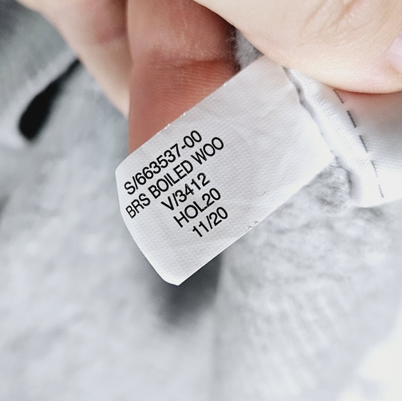 BR STANDARD | boiled wool mock neck sweater - Picture 6 of 6